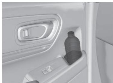 Honda e:Ny1 - ■ Porte-gobelets latéraux de porte avant - 1