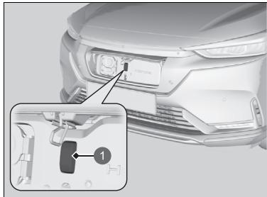 Honda e:Ny1 - Témoin du couvercle de charge - 1