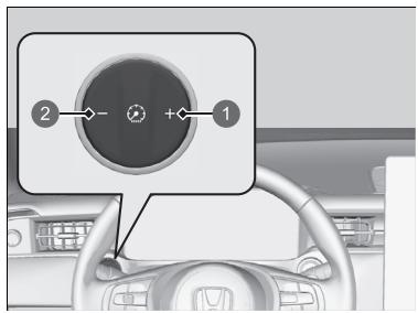 Honda e:Ny1 - Commande d'intensité lumineuse - 1