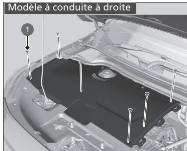 Honda e:Ny1 - Déposer le capot latéral droit - 2