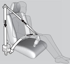 Honda e:Ny1 - Prétensionneurs automatiques de ceinture de sécurité - 2