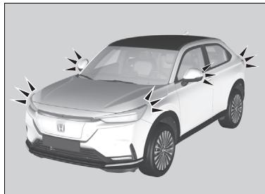 Honda e:Ny1 - Utilisation de la télécommande - 2