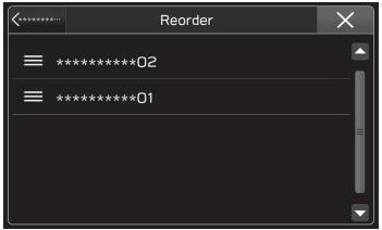 Reorder ≡ *********02 ≡ *********01