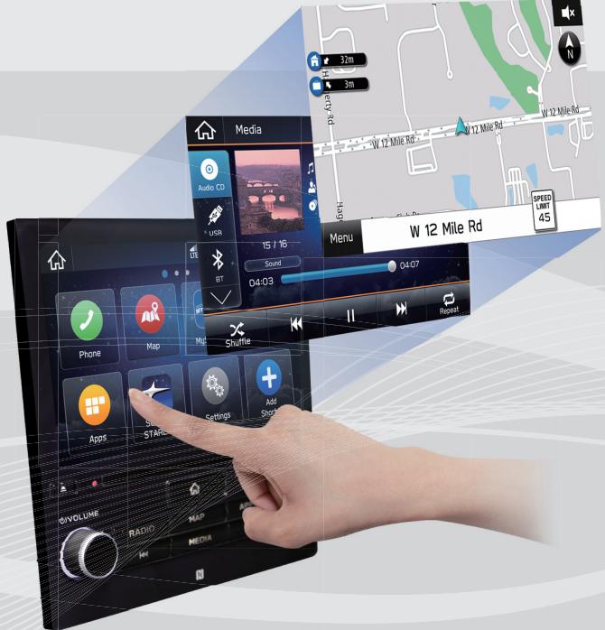 SUBARU Impreza (2023) - Système multimédia Starlink - Adoption de l'interface utilisateur graphique comme sur smartphone intuitif et facile à utiliser - 1