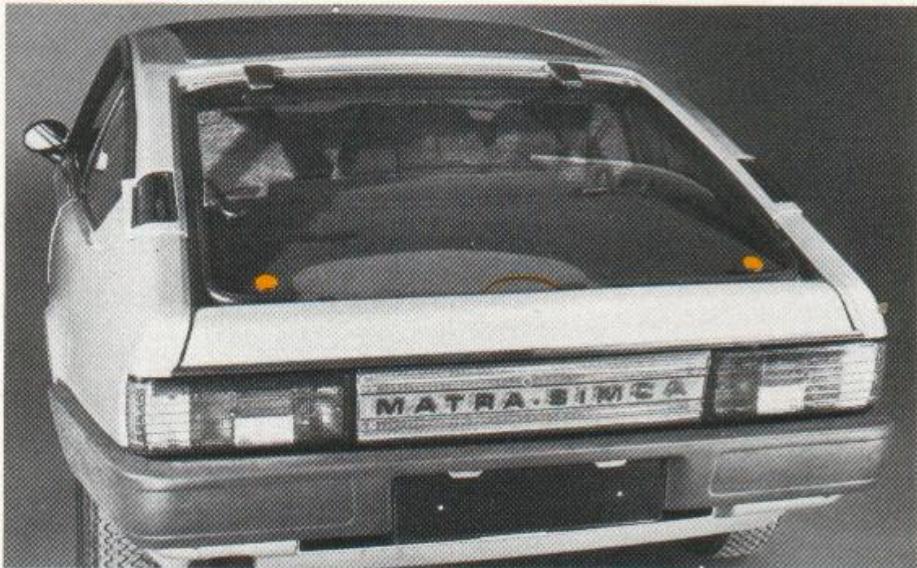 MATRA Bagheera (1976-1980) - Fermeture de la lunette AR - 1