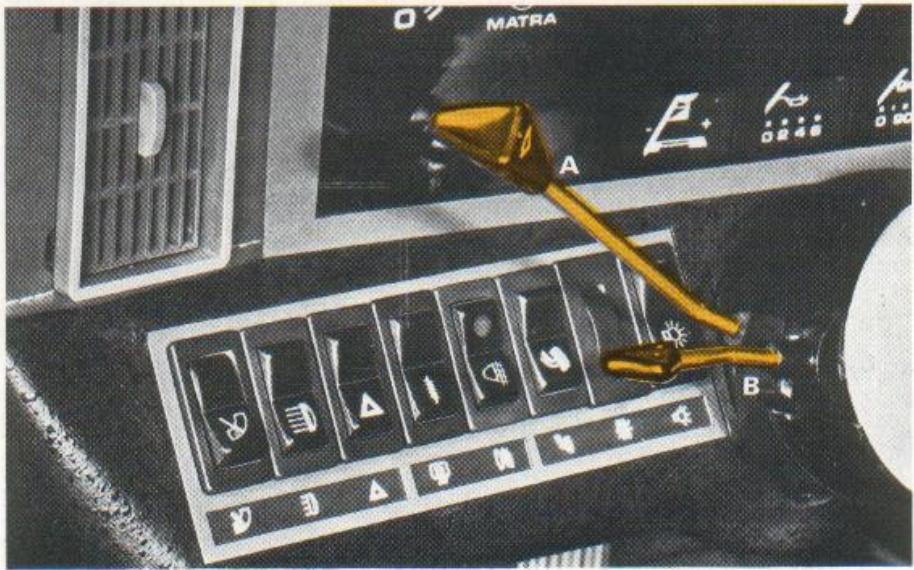 MATRA Bagheera (1976-1980) - Avertisseur sonore - 1