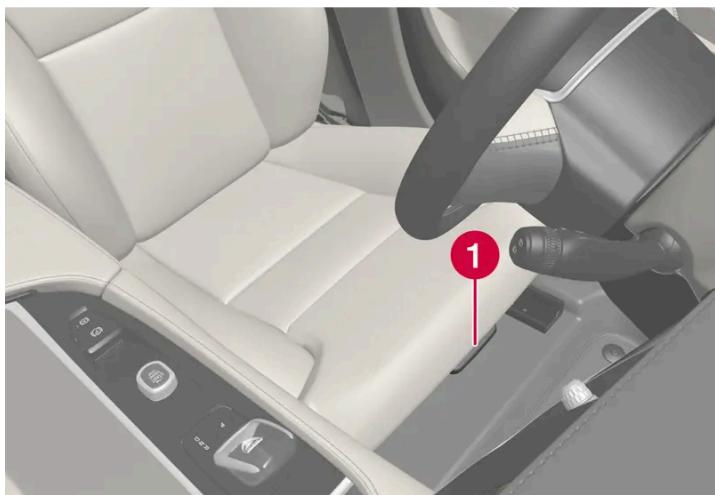 VOLVO S60 (2025) - Réglage longitudinal manuel du coussin d'assise - 1