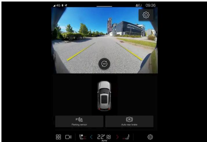 VOLVO S60 (2025) - Lignes d'assistance pour caméra d'aide au stationnement \* - 1