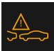 VOLVO S60 (2025) - Symboles et messages de l'assistance en cas de risque de collision - 3