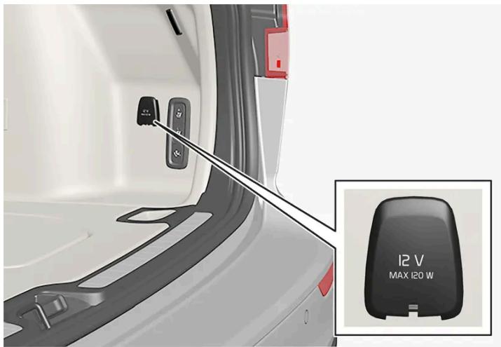 VOLVO S60 (2025) - Prise électrique 12 V - 3