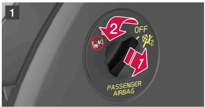 VOLVO S60 (2025) - Activer le coussin gonflable passager - 1