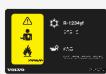 VOLVO S60 (2025) - Emplacement des autocollants - 3