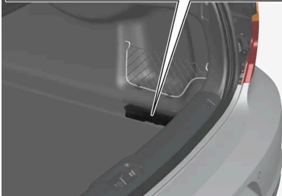 VOLVO S60 (2025) - Fusibles dans le compartiment à bagages - 2