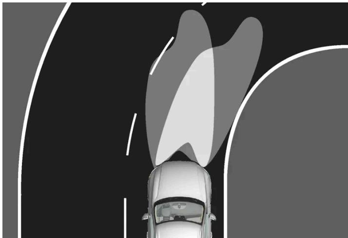 VOLVO S60 (2025) - Feux actifs en virage\* - 1