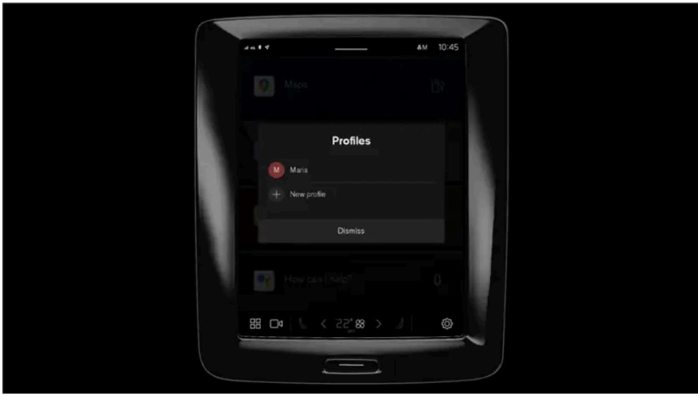 VOLVO S60 (2025) - Profils d'utilisateur - 1