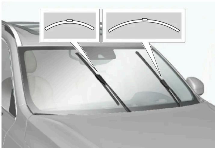 VOLVO S60 (2025) - Les balais ont des longueurs différentes - 1
