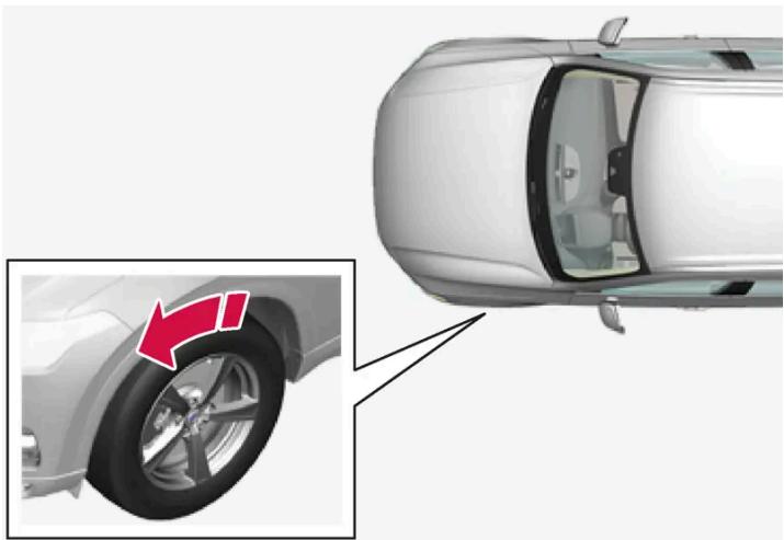 VOLVO S60 (2025) - Sens de rotation des pneus - 1