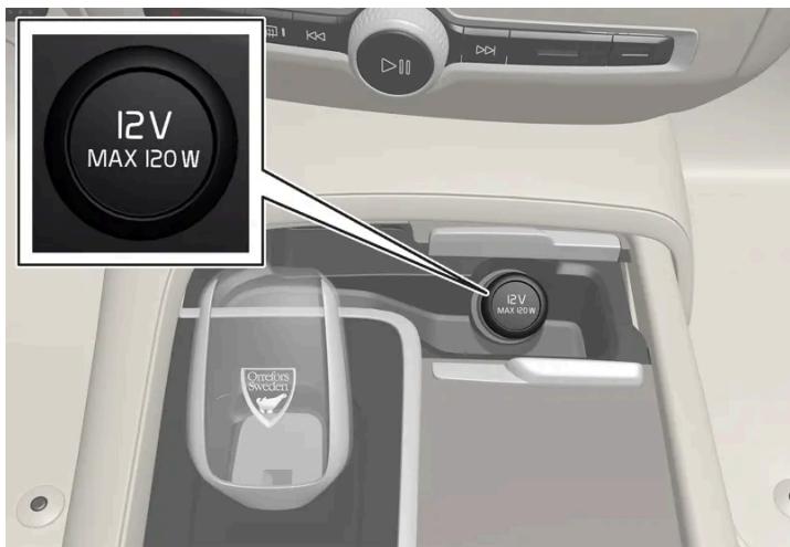 VOLVO S60 (2025) - Prise électrique 12 V - 1