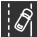 VOLVO S60 (2025) - Symboles et messages pour l'assistance de sortie de voie - 4