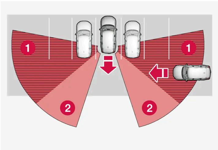 VOLVO S60 (2025) - Exemples de détection et de limitation - 2