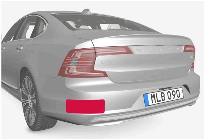 VOLVO S60 (2025) - Limites du BLIS\* - 1
