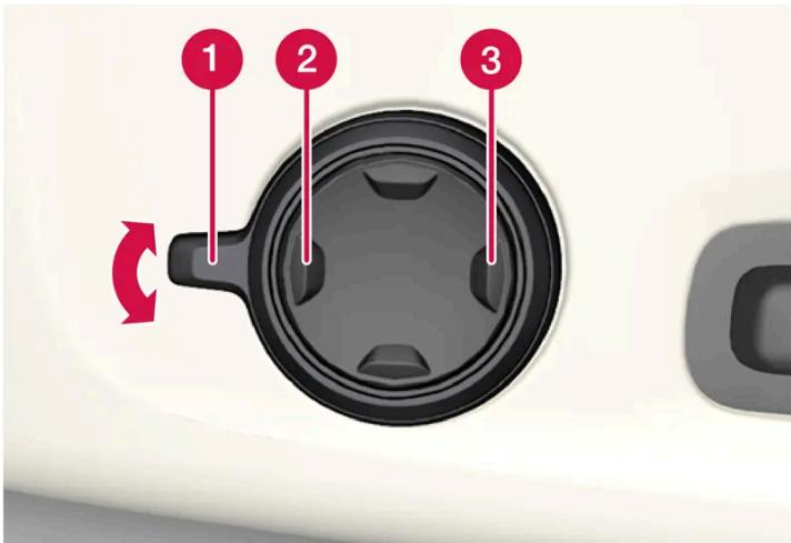 VOLVO S60 (2025) - Réglage longitudinal du coussin d'assise à l'aide de la commande multifonction - 1