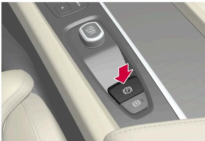VOLVO S60 (2025) - Désactiver le frein de stationnement - 1