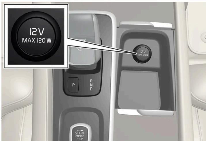 VOLVO S60 (2025) - Prise électrique 12 V - 2