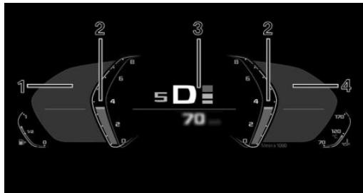 BMW BMW M8 GRAN COUPÉ (2022) - Affichage - 1