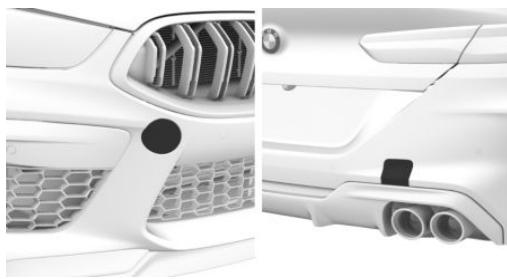 BMW BMW M8 GRAN COUPÉ (2022) - Filetage pour anneau de remorquage - 1