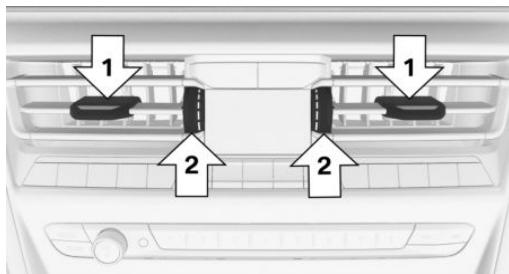BMW BMW M8 GRAN COUPÉ (2022) - Ventilation à l'avant - 1