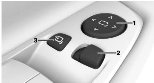 BMW BMW M8 GRAN COUPÉ (2022) - Réglage des rétroviseurs extérieurs - 1