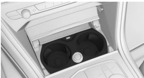 BMW BMW M8 GRAN COUPÉ (2022) - Ouverture du porte-boissons - 2