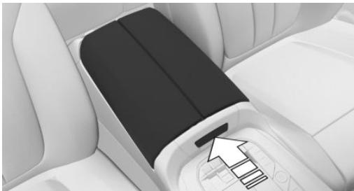 BMW BMW M8 GRAN COUPÉ (2022) - Ouverture du vide-poches - 1