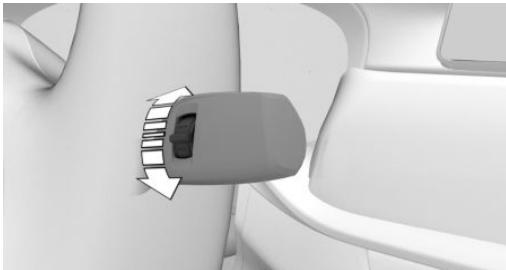 BMW BMW M8 GRAN COUPÉ (2022) - Réglage de la sensibilité du détecteur de pluie - 1