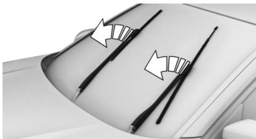 BMW BMW M8 GRAN COUPÉ (2022) - Écartement des essuie-glaces - 2