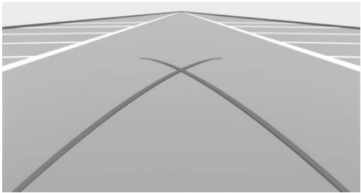 BMW BMW M8 GRAN COUPÉ (2022) - Lignes de trajectorye - 2