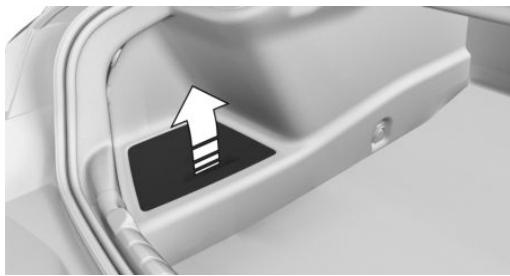 BMW BMW M8 GRAN COUPÉ (2022) - Ouverture du vide-poches - 1