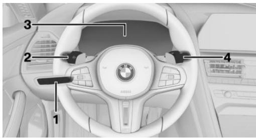 BMW BMW M8 GRAN COUPÉ (2022) - Autour du volant - 1