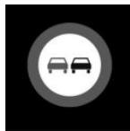 BMW BMW M8 GRAN COUPÉ (2022) - Indicateur d'interdiction de dépassement - 1