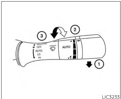 3 OFF AUTO LO HI FRONT AUTO 2 1 LIC3233