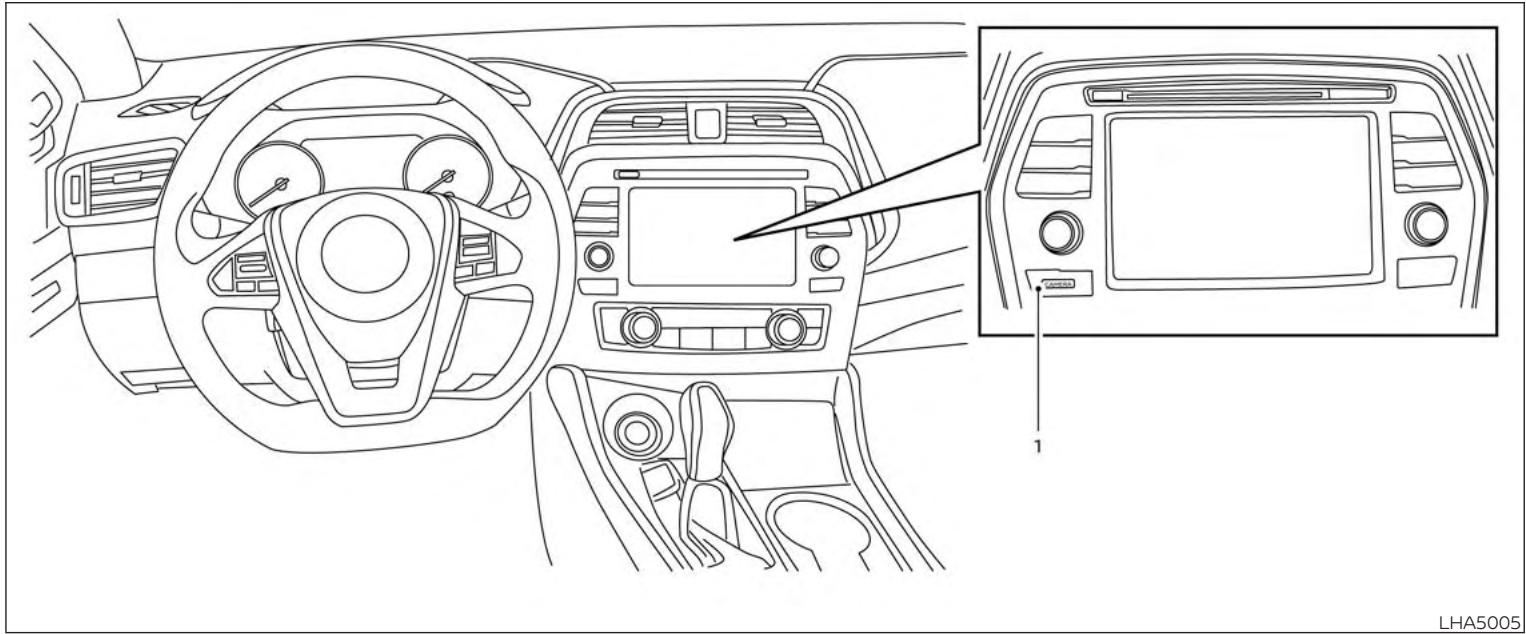 NISSAN Maxima 2019 - SYSTÈME DE DÉTECTION D'OBJETS MOBILES (selon l'équipement) - 1
