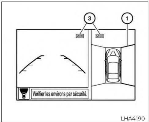3 MOD MOD 1 Vérifier les environs par sécurité. LHA4190