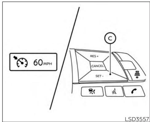 60 MPH C RES * CANCEL SET- LSD3557