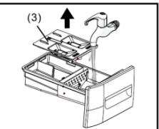 FAGOR MG100E14586BHLP - Cleaning the detergent dispenser - 2