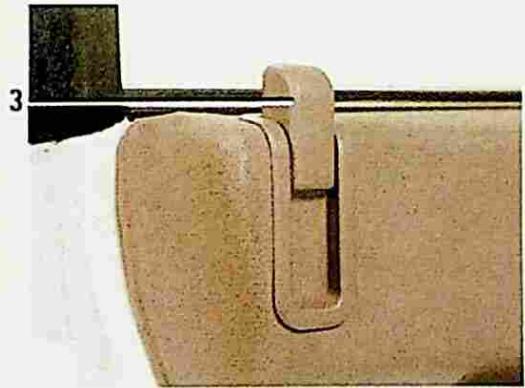 RENAULT 25 (1984-1988) - Levier d'ouverture de portedel l'intérieur - 2