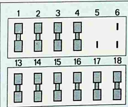 RENAULT 25 (1984-1988) - Fusibles - 4