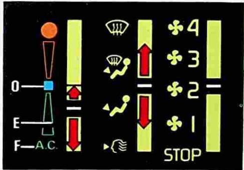 RENAULT 25 (1984-1988) - Temperature d'entrée d'air - 2