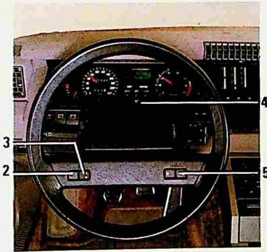 RENAULT 25 (1984-1988) - Commandes et témoin - 1
