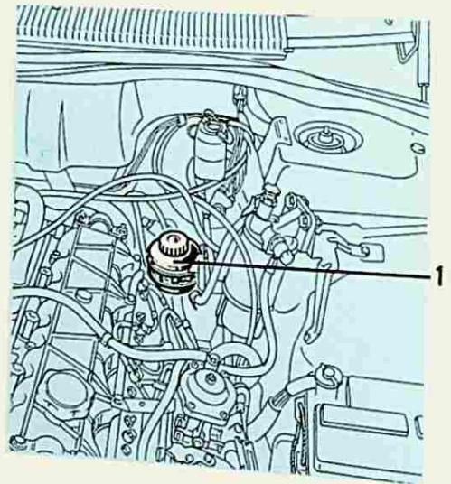 RENAULT 25 (1984-1988) - Niveau liquide de freins - 2